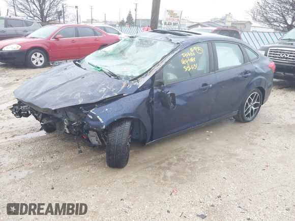 2017 Ford Focus SEL with VIN 1FADP3H29HL312631, listed as a IAAI auction lot 41226591 with 133,814 mi miles. Bid and sale history available at carsss.com. Image 23.
