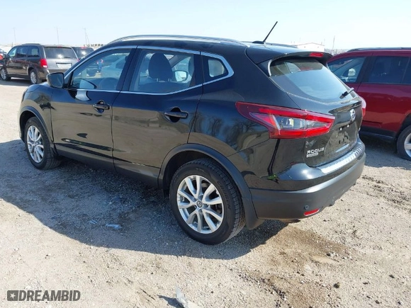 2020 Nissan Rogue Sport S with VIN JN1BJ1CW3LW394285, listed as a IAAI auction lot 41915147 with 62,610 mi miles. Bid and sale history available at carsss.com. Image 3.
