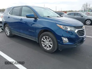 2020 Chevrolet Equinox LT with VIN 3GNAXTEV2LL122265, listed as a IAAI auction lot 41848307 with 133,530 mi miles. Bid and sale history available at carsss.com. Image 1.
