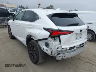 2020 Lexus NX 300 with VIN JTJGARBZXL5018747, listed as a IAAI auction lot 42416851 with 54,865 mi miles and . Bid and sale history available at DreamBid. Image 3.