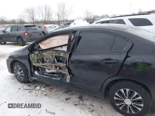 2015 Honda Civic LX with VIN 2HGFB2F5XFH556342, listed as a IAAI auction lot 41307202 with 77,159 mi miles and . Bid and sale history available at DreamBid. Image 6.