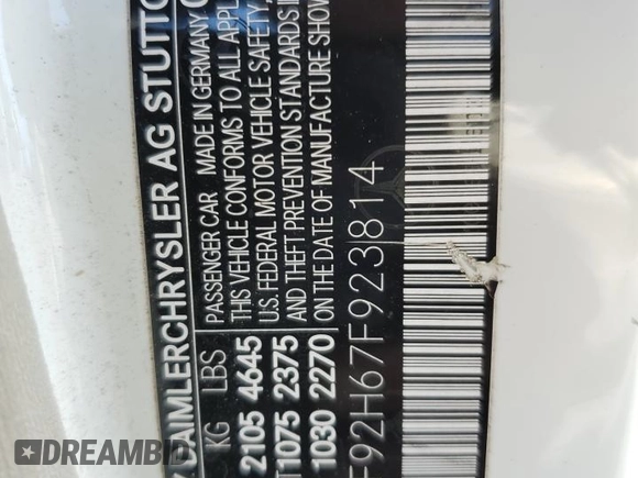 2007 Mercedes-Benz C 280 Luxury z VIN WDBRF92H67F923814, wystawiony jako Copart lot #60515625 z przebiegiem 87 502 mil mil oraz Szkoda całkowita • Salvage title. Historia ofert i sprzedaży dostępna na DreamBid. Obrazek 12.
