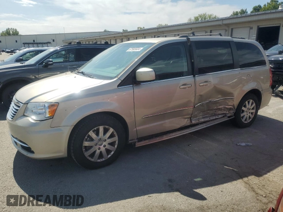 2015 Chrysler Town & Country Touring with VIN 2C4RC1BG6FR594591, listed as a Copart auction lot 67585604 with 125,875 mi miles and Salvage Title. Bid and sale history available at DreamBid. Image 1.