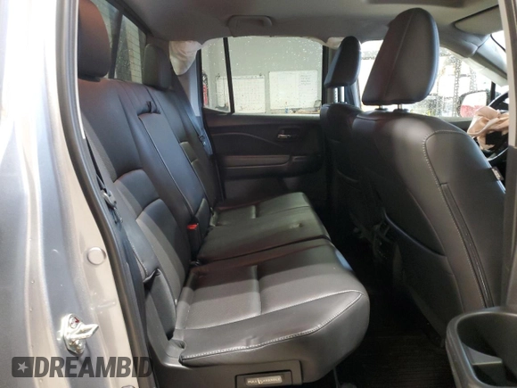 2019 Honda Ridgeline RTL-E with VIN 5FPYK3F74KB502413, listed as a Copart auction lot 55154935 with 71,711 mi miles and Salvage title. Bid and sale history available at DreamBid. Image 10.