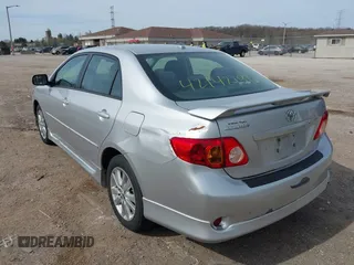 2010 Toyota Corolla with VIN 2T1BU4EE6AC251587, listed as a IAAI auction lot 42142196 with 184,153 mi miles and . Bid and sale history available at carsss.com. Image 6.