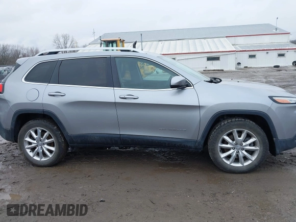 2017 Jeep Cherokee Limited with VIN 1C4PJMDB6HW537351, listed as a IAAI auction lot 41714970 with 161,193 mi miles and . Bid and sale history available at DreamBid. Image 13.