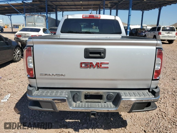 2016 GMC Canyon 2WD with VIN 1GTG5BEA1G1390236, listed as a Copart auction lot 50058495 with 143,316 mi miles and Salvage Title. Bid and sale history available at carsss.com. Image 6.
