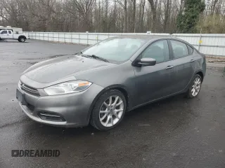 2013 Dodge Dart SXT z VIN 1C3CDFBH9DD708435, wystawiony jako Copart lot #50745345 z przebiegiem 102 847 mil mil oraz Czysty tytuł • Clean title. Historia ofert i sprzedaży dostępna na DreamBid. Obrazek 1.