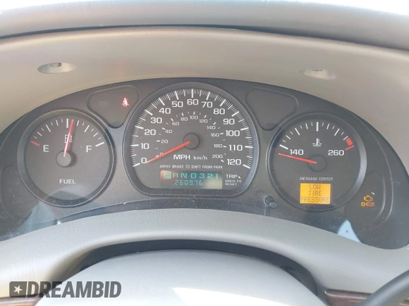 2004 Chevrolet Impala with VIN 2G1WF52K049200451, listed as a IAAI auction lot 41964315 with 260,976 mi miles and . Bid and sale history available at DreamBid. Image 7.