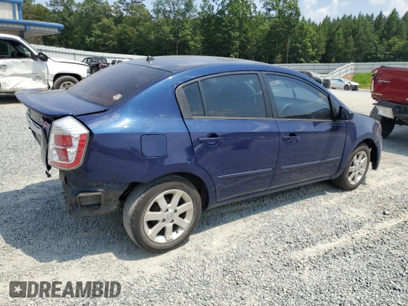 2010 Nissan Sentra S with VIN 3N1AB6AP5AL678599, listed as a Copart auction lot 62484895 with Not provided miles and Salvage title. Bid and sale history available at DreamBid. Image 3.