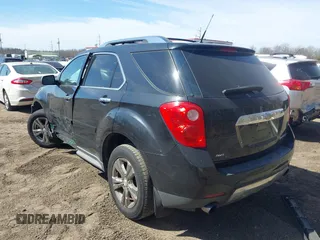 2011 Chevrolet Equinox LTZ with VIN 2CNFLGE50B6328409, listed as a IAAI auction lot 41814881 with 111,581 mi miles. Bid and sale history available at carsss.com. Image 3.