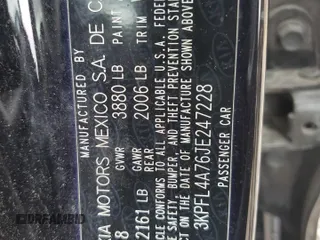 2018 Kia Forte LX with VIN 3KPFL4A76JE247228, listed as a Copart auction lot 51043235 with 145,453 mi miles and Clean Title. Bid and sale history available at carsss.com. Image 12.