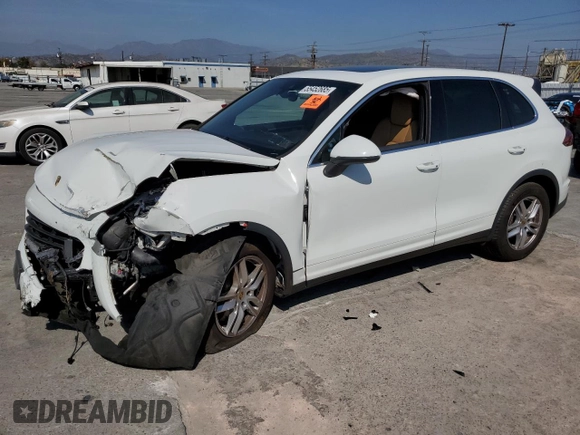 2016 Porsche Cayenne with VIN WP1AA2A20GLA00567, listed as a Copart auction lot 55452685 with Not provided miles and Salvage title. Bid and sale history available at DreamBid. Image 1.