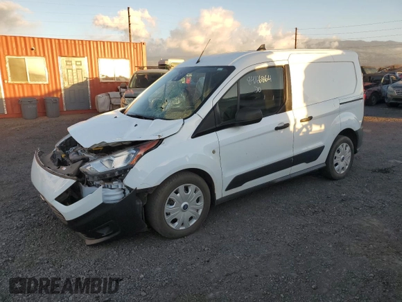 2021 Ford Transit Connect XL with VIN NM0LS6E26M1485746, listed as a Copart auction lot 84166864 with 25,547 mi miles and Salvage title. Bid and sale history available at DreamBid. Image 1.
