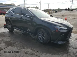 2025 Lexus NX 350h with VIN 2T2AKCEZ4SC031831, listed as a Copart auction lot 71594764 with 9,147 mi miles and Salvage Title. Bid and sale history available at DreamBid. Image 4.