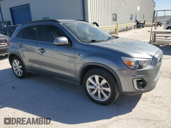 2015 Mitsubishi Outlander Sport 2.4 GT with VIN 4A4AP4AW0FE038259, listed as a Copart auction lot 48536725 with 108,794 mi miles and Salvage Title. Bid and sale history available at carsss.com. Image 4.