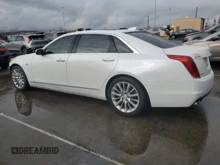 2016 Cadillac CT6 AWD with VIN 1G6KB5RS6GU166517, listed as a Copart auction lot 80736304 with 60,261 mi miles and Salvage title. Bid and sale history available at DreamBid. Image 2.