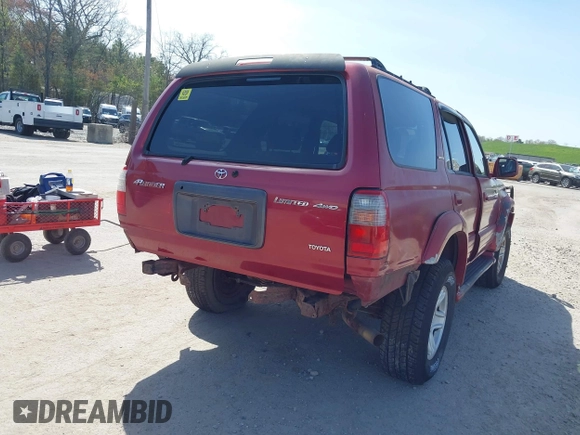 1999 Toyota 4Runner Limited z VIN JT3HN87R6X0202797, wystawiony jako IAAI lot #42153616 z przebiegiem 154 433 mil mil oraz . Historia ofert i sprzedaży dostępna na DreamBid. Obrazek 6.