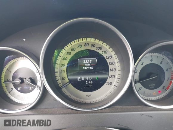 2013 Mercedes-Benz C-Class C 250 Sport with VIN WDDGF4HB0DA807120, listed as a IAAI auction lot 42041982 with 132,810 mi miles. Bid and sale history available at carsss.com. Image 7.