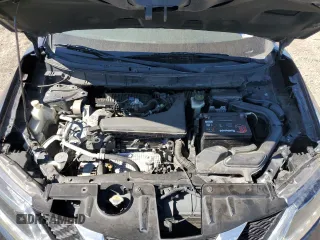 2016 Nissan Rogue SV with VIN KNMAT2MT7GP721008, listed as a Copart auction lot 48559485 with 187,319 mi miles and Salvage Title. Bid and sale history available at carsss.com. Image 12.