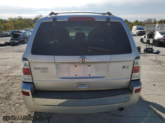 2011 Mercury Mariner Premier with VIN 4M2CN9HG9BKJ03424, listed as a Copart auction lot 76325124 with 0 mi miles and Salvage Title. Bid and sale history available at carsss.com. Image 6.