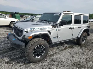 2024 Jeep Wrangler Rubicon with VIN 1C4RJXR6XRW292478, listed as a Copart auction lot 55655575 with 11,122 mi miles and Salvage Title. Bid and sale history available at carsss.com. Image 1.