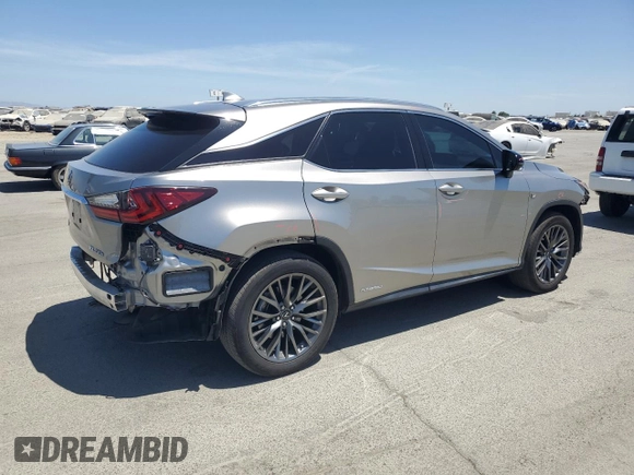 2019 Lexus RX 450h с VIN 2T2BGMCA9KC038881, выставлен на аукционе Copart как лот 62029875 с пробегом 65 826 миль миль и Списание • Salvage title. История ставок и продаж доступна на DreamBid. Изображение 3.