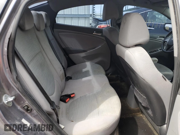 2016 Hyundai Accent SE with VIN KMHCT4AE8GU964561, listed as a Copart auction lot 60882613 with 97,194 mi miles. Bid and sale history available at carsss.com. Image 10.