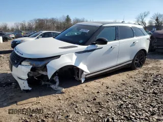2025 Land Rover Range Rover Velar Dynamic SE with VIN SALYL2EX1SA391998, listed as a Copart auction lot 46037665 with Not Provided miles and Salvage Title. Bid and sale history available at DreamBid. Image 1.
