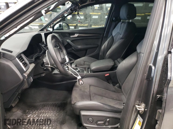 2020 Audi SQ5 Premium Plus with VIN WA1B4AFY4L2124453, listed as a Copart auction lot 38367533 with 0 mi miles. Bid and sale history available at carsss.com. Image 7.