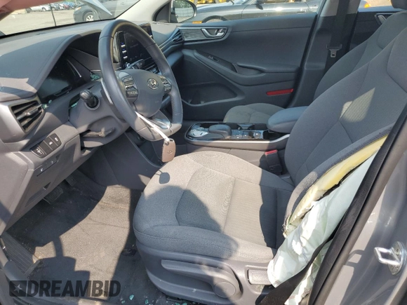 2021 Hyundai Ioniq SE z VIN KMHC75LJ9MU077177, wystawiony jako Copart lot #60105725 z przebiegiem 48 792 mil mil oraz Szkoda całkowita • Salvage title. Historia ofert i sprzedaży dostępna na DreamBid. Obrazek 7.