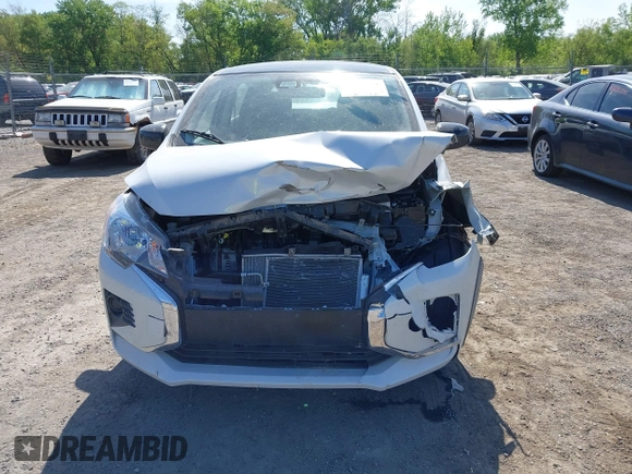 2023 Mitsubishi Mirage Black Edition with VIN ML32AWHJXPH004674, listed as a IAAI auction lot 42231841 with 19,978 mi miles and . Bid and sale history available at DreamBid. Image 12.