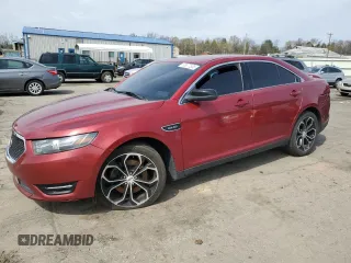 2015 Ford Taurus SHO z VIN 1FAHP2KT0FG182838, wystawiony jako Copart lot #53077535 z przebiegiem 135 857 mil mil oraz Szkoda całkowita • Salvage title. Historia ofert i sprzedaży dostępna na DreamBid. Obrazek 1.