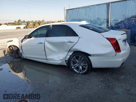 2016 Cadillac CTS V-Sport RWD with VIN 1G6AU5S89G0172954, listed as a Copart auction lot 46909125 with 171,137 mi miles and Salvage Title. Bid and sale history available at DreamBid. Image 2.