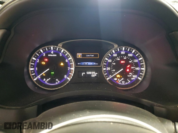 2020 Infiniti QX60 Luxe with VIN 5N1DL0MM3LC531312, listed as a Copart auction lot 49909255 with 58,839 mi miles and Salvage Title. Bid and sale history available at DreamBid. Image 9.