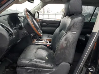 2018 Infiniti QX80 with VIN JN8AZ2NE0J9190068, listed as a Copart auction lot 81597904 with Not provided miles and Salvage title. Bid and sale history available at DreamBid. Image 7.