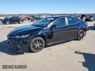 2024 Toyota Camry SE with VIN 4T1G11AK9RU192828, listed as a Copart auction lot 48491705 with 22,271 mi miles and Salvage Title. Bid and sale history available at carsss.com. Image 1.