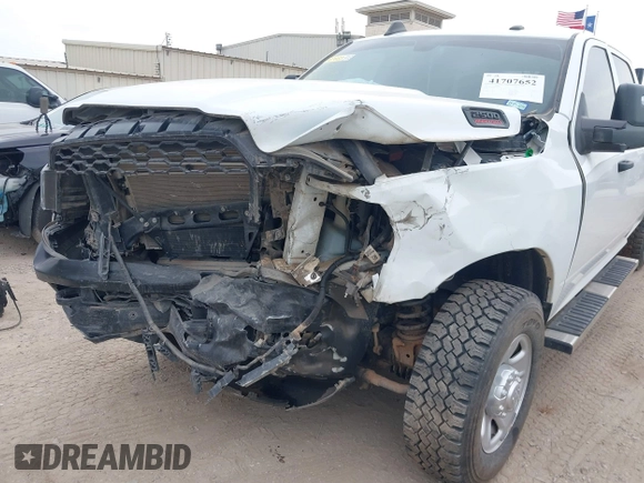 2023 Ram 2500 Tradesman with VIN 3C6UR5HJ2PG631377, listed as a IAAI auction lot 41707652 with 38,564 mi miles. Bid and sale history available at carsss.com. Image 6.