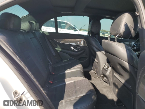 2018 Mercedes-Benz E-Class AMG E 43 with VIN WDDZF6EB8JA486688, listed as a Copart auction lot 45747235 with 0 mi miles and Salvage Title. Bid and sale history available at carsss.com. Image 10.