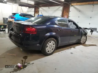 2012 Dodge Avenger SE with VIN 1C3CDZAB3CN168345, listed as a Copart auction lot 54385865 with Not Provided miles and Salvage Title. Bid and sale history available at DreamBid. Image 3.