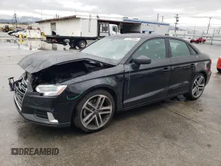 2018 Audi A3 Sedan Premium with VIN WAUAUGFF4J1035873, listed as a Copart auction lot 41270904 with 61,369 mi miles. Bid and sale history available at carsss.com. Image 1.