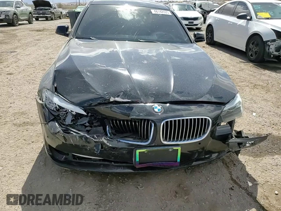 2011 BMW 5 Series 535i with VIN WBAFR7C5XBC608557, listed as a Copart auction lot 48142605 with 155,385 mi miles and Salvage Title. Bid and sale history available at carsss.com. Image 10.