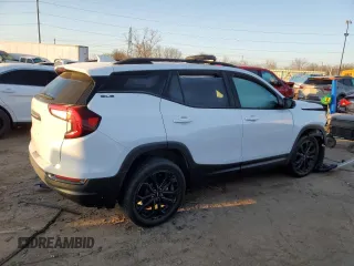 2022 GMC Terrain SLE с VIN 3GKALTEV1NL299689, выставлен на аукционе Copart как лот 53261605 с пробегом 31 102 миль миль и На запчасти • Non repairable. История ставок и продаж доступна на DreamBid. Изображение 3.