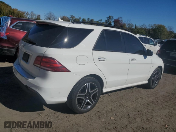 2017 Mercedes-Benz GLE 63 S AMG with VIN 4JGDA7FB6HA831231, listed as a Copart auction lot 76630384 with 98,655 mi miles and Salvage title. Bid and sale history available at DreamBid. Image 3.