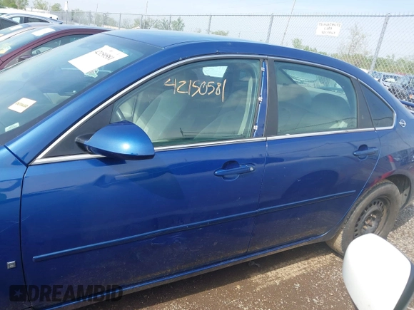2006 Chevrolet Impala LT 3.9L with VIN 2G1WC581069392058, listed as a IAAI auction lot 42150581 with 198,718 mi miles and . Bid and sale history available at DreamBid. Image 14.