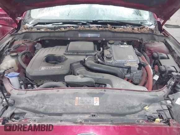 2014 Ford Fusion SE Hybrid with VIN 3FA6P0LU5ER136237, listed as a IAAI auction lot 41590088 with 174,009 mi miles. Bid and sale history available at carsss.com. Image 10.
