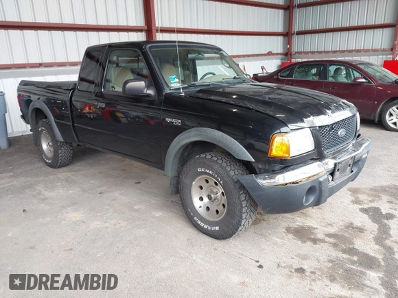 2002 Ford Ranger XL Fleet with VIN 1FTZR45E72TA39338, listed as a IAAI auction lot 41878184 with 138,908 mi miles. Bid and sale history available at carsss.com. Image 1.