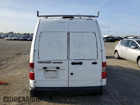 2010 Ford Transit Connect XL with VIN NM0LS7CN8AT006553, listed as a Copart auction lot 52207795 with 257,895 mi miles and Clean title. Bid and sale history available at DreamBid. Image 6.