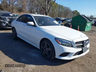 2019 Mercedes-Benz C C 300 with VIN WDDWF8EB9KR514368, listed as a IAAI auction lot 41706039 with 71,315 mi miles. Bid and sale history available at carsss.com. Image 1.