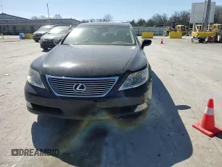 2008 Lexus LS 460 with VIN JTHBL46F585065698, listed as a Copart auction lot 47990655 with Not Provided miles and Salvage Title. Bid and sale history available at DreamBid. Image 10.
